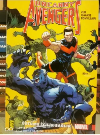 MARVEL Uncanny Avengers: Birlik Cilt 5 Üstüme İyilik Sağlık (5 Ciltlik Seri)