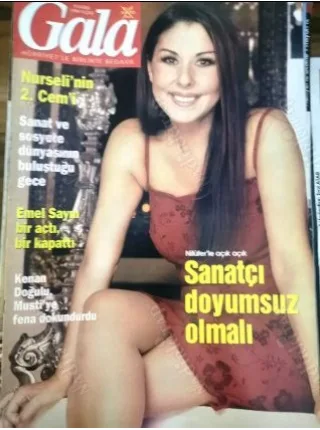 Gala 8 Kasım 1998 Nilüfer Didem Erol, Emel Sayın Huysuz, Demet Şener Ulusoy, Söyleşi İlkay Tuna Kargo Koray Candemir, Tarkan Selim Naşıt ve Gala,