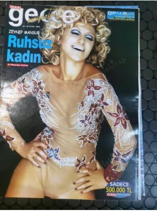 Yarın Gece Magazin 20 26 Eylül 2003 Zeynep Mansur, Nilah Dorsa, Ayşegül Yılmaz kaza, Gülben Ergen annesi Gülser, Şamdan sezon, La Maison, Ege sahili
