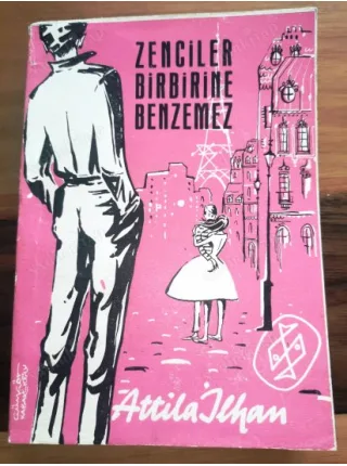 Zenciler Birbirine Benzemez (1957 İlk Basım Kapak Fikret Otyam)