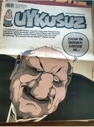 Uykusuz 5 Kasım 2008 Sayı 62 Yiğit Özgür, Ersin Karabulut, Uğur Gürsoy, Cihan Ceylan, Otisabi Yılmaz Aslantürk