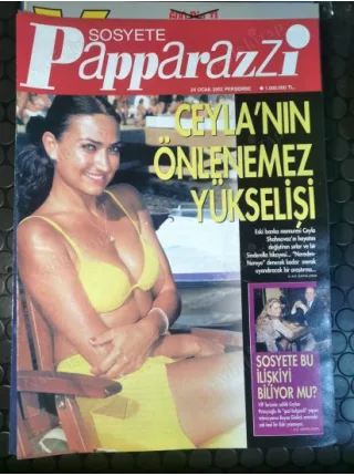 Papparazzi Sosyete 24 Ocak 2002 Ceyla Shahnavaz Şefik Öztel Allegra Levi, Cenk Eren, Aliye Simavi, Sıdıka Sabancı, Sema Çelebi