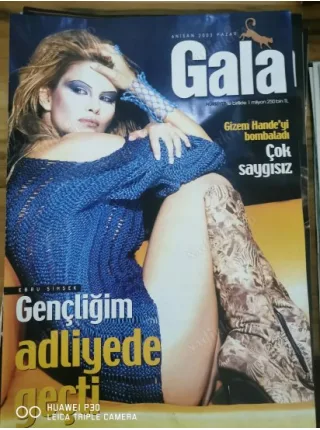 Gala 6 Nisan 2003 Ebru Şimşek Ferhat Göçer, Söyleşi/Evim Şehrazat * , Tolga Örnek, Ekmek Teknesi Esin Civangir Ekin Türkmen Arzu Oş Mehtap Bayri