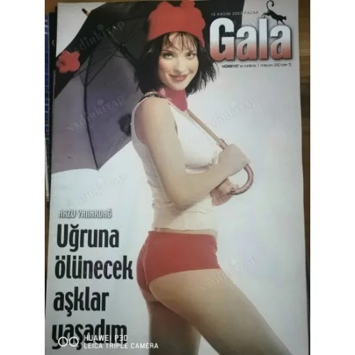Gala 16 Kasım 2003 Arzu Yanardağ Levent Ertan, Söyleşi/Evim funda Arar Zara