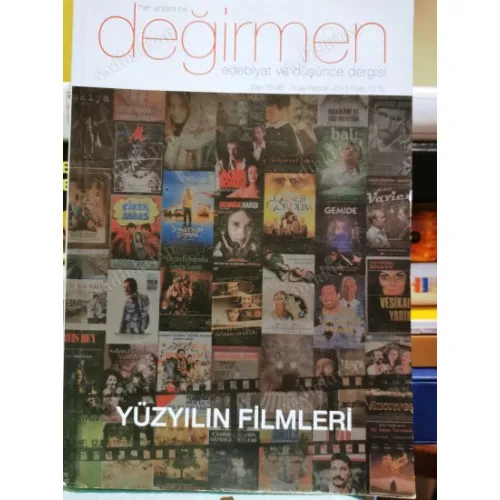 Değirmen Edebiyat ve Düşünce Dergisi Sayı 35-36 Ocak - Haziran 2013 Yüzyılın Filmleri Özel Sayı