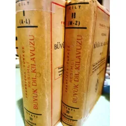 Fransızca - Türkçe Resimli Büyük Dil Kılavuzu (Cilt 1 ve 2 / 2 Cilt Takım Kanaat Kitabevi) * Grand Dictionnaire Illustre Volume I-II