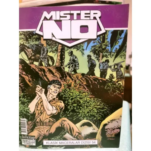 Mister No Klasik Maceralar Cilt 54 * Altın Üçgen * Butch Cassidy Efsanesi * Patagonya! * Kolombiyali