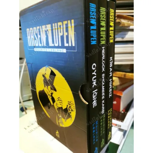 Arsen Lupen 3 Kitap Kutulu Takım ( Kibar Hırsız * Oyuk İğne * Herlock Sholmes