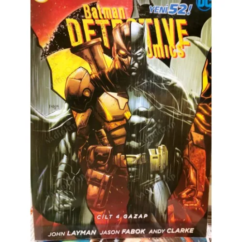 DC Batman Yeni 52 - Detective Comics Cilt 4 Gazap (2017 İlk Basım)