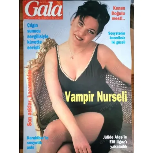 Gala 21 Mart 1999 Nurseli İdiz Deniz Seki, Nilüfer Bıyıklı, Ajda Kızıl Erotizm, Elif Dağdeviren Tarkan, Üç Hürel, Kırca Gezen, Söyleşi Saruhan Hünel