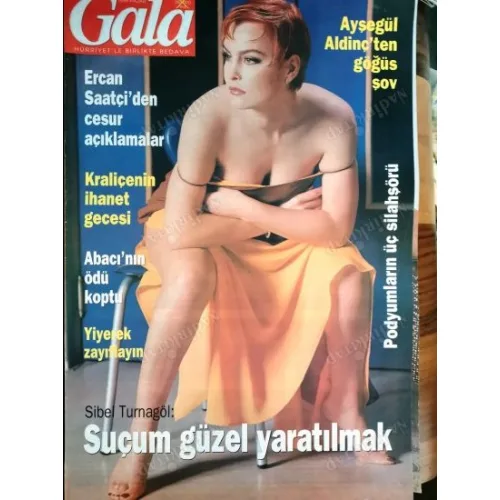 Gala 14 Mart 1999 Sibel Turnagöl Gizem Özdilli Tülin Şahin Güner Özkul, Türkan Şoray panik, Serçenin Zagası, Akrep çoştu Abacı, Söyleşi Ercan Saatçi
