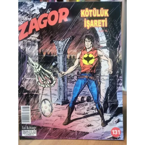 Zagor Sayı 131 Kötülük İşareti (Yeni Seri)