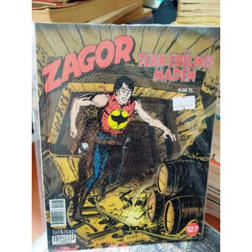 Zagor Sayı 127 Terk Edilmiş Maden (Yeni Seri)