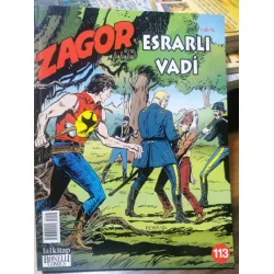 Zagor Sayı 113 Esrarlı Vadi (Yeni Seri) Zagor Sayı 113 Esrarlı Vadi (Yeni Seri)