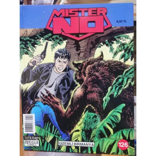 Mister NO Sayı 126 * Gizemli Birmanya* Yeni seri 175 lik