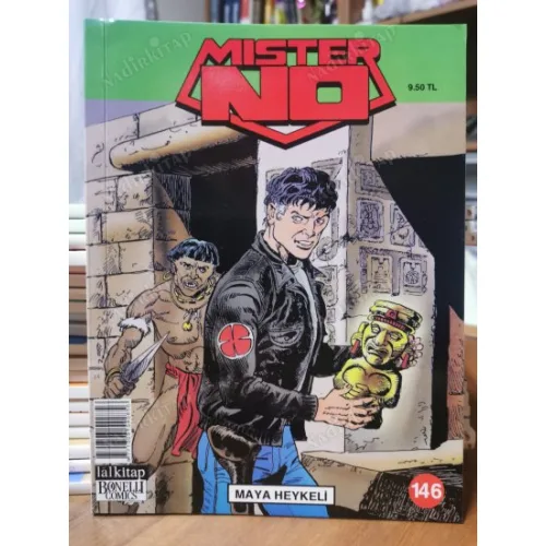 Mister NO Sayı 146 Maya Heykeli * Yeni seri 175 lik