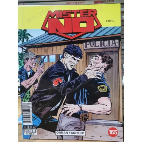 Mister NO Sayı 165 Orman Yanıyor * Yeni seri 175 lik