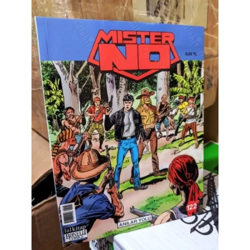 Mister NO Sayı 122 Anılar Yolu * Yeni seri 175 lik