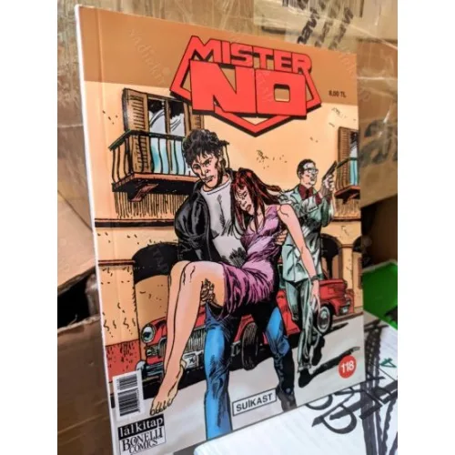 Mister NO Sayı 118 Suikast * Yeni seri 175 lik