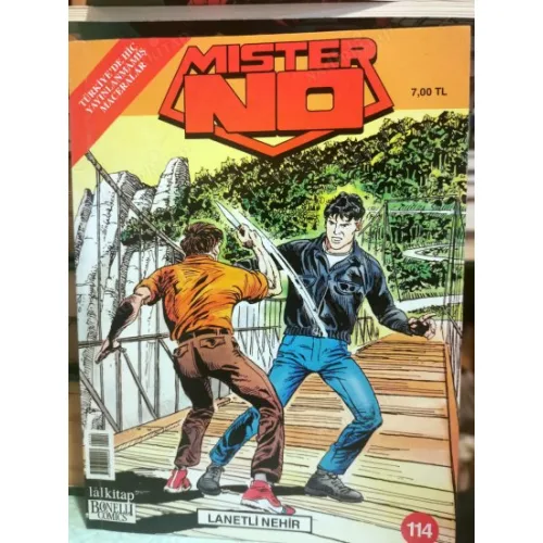 Mister NO Sayı 114 Lanetli Nehir * Yeni seri 175 lik