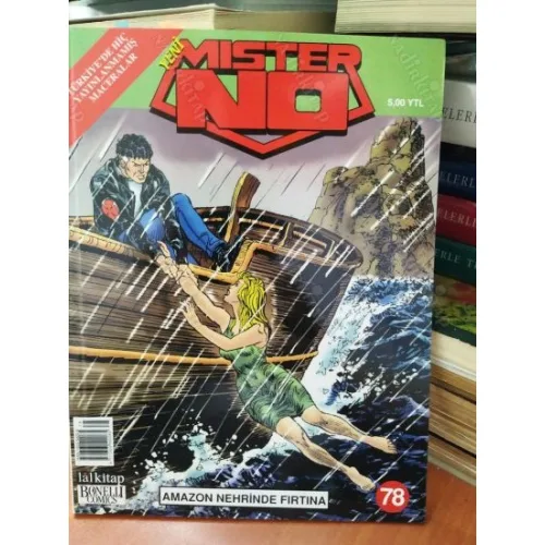 Mister NO Sayı 78 Amazon Nehrinde Fırtına (Türkiye
