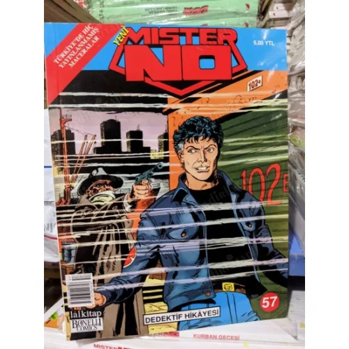 Mister NO Sayı 57 Dedektif Hikayesi (Türkiye