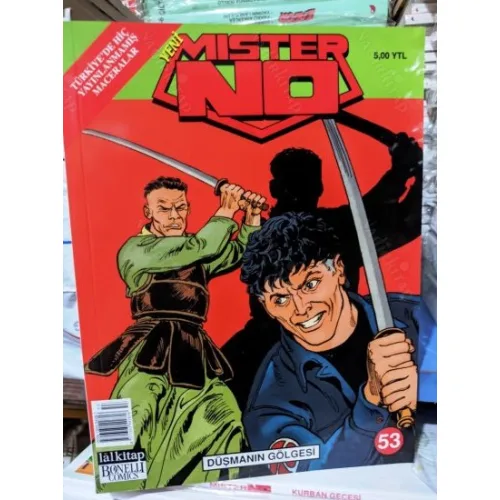 Mister NO Sayı 53 Düşmanın Gölgesi (Türkiye