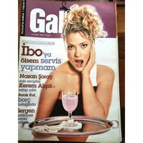 Gala 4 Kasım 2001 Yeliz Yeşilmen Gökhan Özen, Söyleşi Evim Hülya Koçyiğit Selim Soydan, Murat Polat, Tarkan 29. yaş