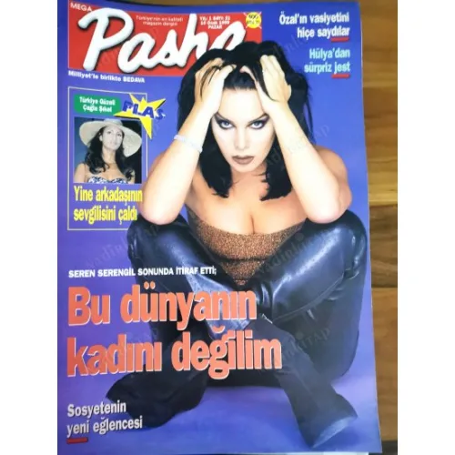 Pasha MEGA 21 10 Ocak 1999 Seren Serengil Özlem Narkas, Hülya Avşar ablasına, Seda Sayan yoksul anası, Neslihan yargıcı Şov, Yeni Yıl eğlenceleri