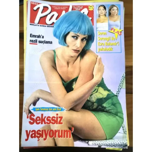 Pasha MEGA 33 4 Nisan 1999 İpek Tenolcay Pınar Dilşeker, Abacı alemde, Sosyete Bayramda, Esra Balamir Metin Arolat, Fedon, Okan Bayülgen bu ne hal