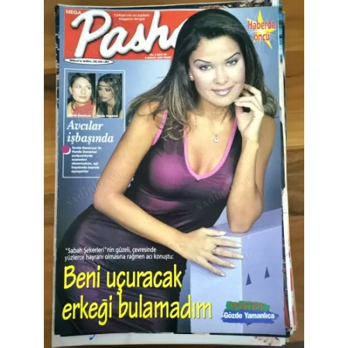 Pasha MEGA 66 5 Aralık 1999 Özlem Yıldız Sibel Ceylan, Poster Gözde Yamanlıca, Ece Erken dağıttı, Tomris Giritlioğlu, Zülfü albüm, Kaan Ceyda Zümrüt