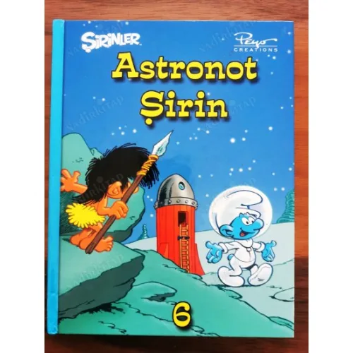 Şirinler Cilt 6 - Astronot Şirin (Ciltli 2010 İlk Basım)