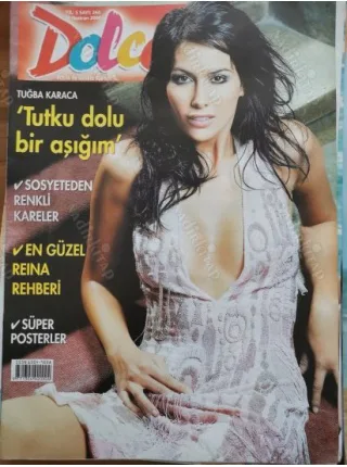 Dolce 264 19 Haziran 2004 Tuğba Karaca Alina Poster Beckham Ziidane, Söyleşi İsmail Hacıoğlu, Reina Rehberi