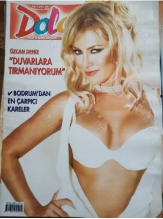Dolce 269 24 Temmuz 2004 Yeliz Yeşilmen Sema Öztürk Poster Sandal Arda Kural, Kenan İmirzalıoğlu Zeynep, Söyleşi Özcan Deniz Güzide Duran