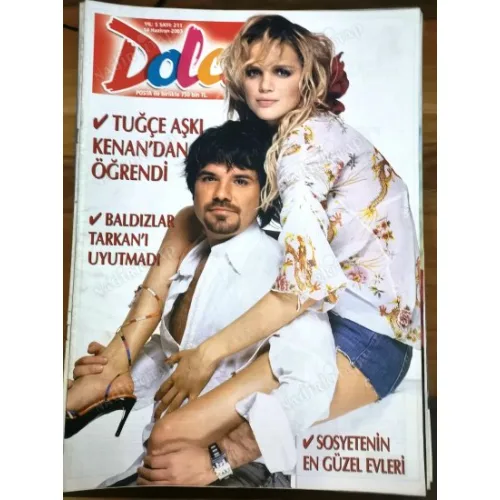 Dolce 211 14 Haziran 2003 Kenan doğulu Tuğçe Kazaz Vukoviç Poster Deniz Özcan, İvana Sert özel, Evim Gülin Akın Öngör