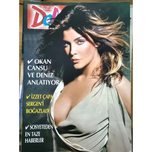 Dolce 233 15 Kasım 2003 Deniz Akkaya Duygu Ulaş Poster Mansız Belözoğlu, Okan Deniz Cansu, Yeliz Yeşilmen özel, Ünlülerimiz dünya turunda, İzzet Çapa
