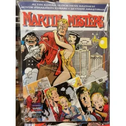 Martin Mystere Efsanevi Maceraları Cilt 1 * Altın Kobra - Loch Ness Hazinesi - Büyük Piramidin Esrarı - Şeytani Araştırma