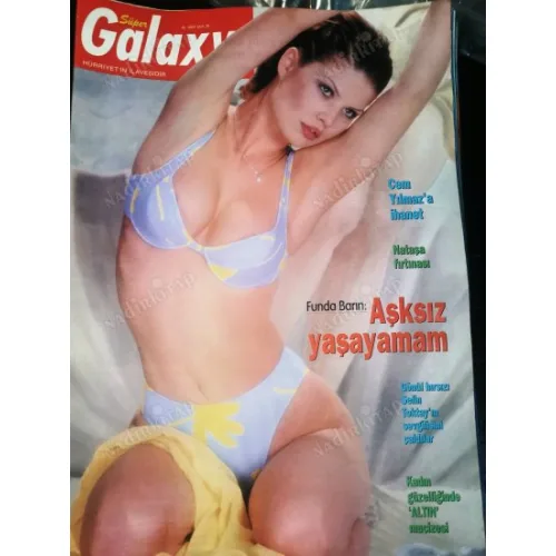 Süper Galaxy 20 1999 Funda Barın Özlem Selanik, Cem Yılmaz Cumbul, Hürriyet 51, Gülben, Polis Balosu, Aysın Toktay Tuğba,Söyleşi Özcan Deniz