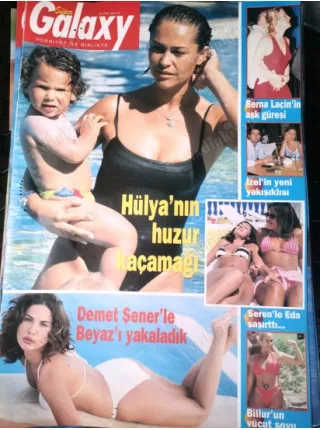 Süper Galaxy 27 1999 Hülya Avşar Ebru Şallı Hamdi Alkan, İdeal Kilo, Çeşme Bodrum aşk, Halit Refiğ Yeşilcam, Şebnem Ferah, Söyleşi Kenan Doğulu, Hande