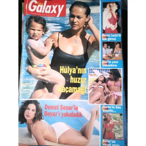 Süper Galaxy 27 1999 Hülya Avşar Ebru Şallı Hamdi Alkan, İdeal Kilo, Çeşme Bodrum aşk, Halit Refiğ Yeşilcam, Şebnem Ferah, Söyleşi Kenan Doğulu, Hande