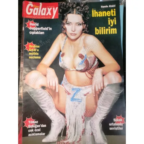 Süper Galaxy 48 1999 Hande Ataizi Radenkova, Mine Onat, Petek Erkal, Söyleşi Yılmaz Erdoğan, Türkan Şoray utandı