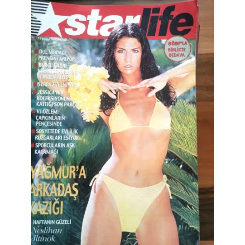 Star Life 13 Şubat 2000 Neslihan Altınok, Bülent Ersoy Alkoç, Burak Kut Campbell, Ümit Karan Metin Diyadin Barış Kaçar spor