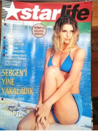 Star Life 20 Şubat 2000 Aysun Kayacı, Cahit Berkay utandılar, Sergen sarı şeker, Esin Moralıoğlu