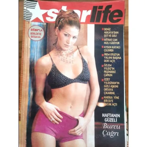 Star Life 9 Nisan 2000 Burcu Çağrı, Deniz Akkaya sut, Mithat Can, Didem Erol, Özlem Yıldız Acar, Mustaf Uslu Sibel turnagöl