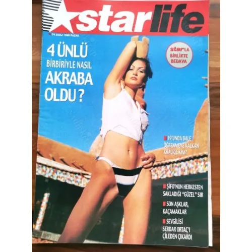 Star Life 24 Ekim 1999 Mine Dinç, Şifo, Cem Yılmaz, Savaş Ay, Tolga Savacı, Zümre, Ferda Anıl Yarkın, Duygu Dikmenoğlu Tan