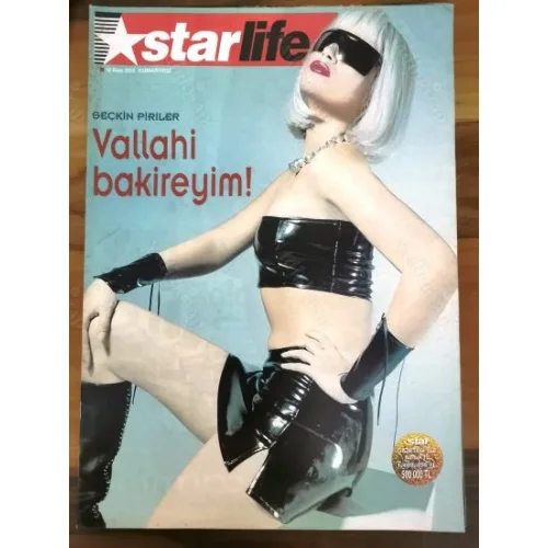 Star Life 19 Ekim 2002 Seçkin Piriler Aşkın Nur Yengi, Cem Yılmaz İdil, Çağla Kenan Kazaz, Söyleşi İbrahim Tatlıses, Gülben Hürrem Sultan