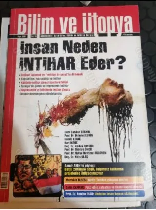 Bilim ve Ütopya 230 İntihar, Söyleşi Samir Amin, Mısır yeniden, Faiz lobisi safsatası ve finans kapital gerçeği, İnsan hayvan sözleşmesi