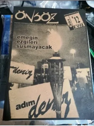 Önsöz Güz 12 2011 Deniz Gezmiş, Tiyatro sanatçıları Tartışıyor Sahne İsyanda, Devinim Tiyatro Atölyesi