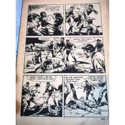 Zagor Tay Sayı 227 Müthiş Buluş Lorel Hardi RinTinTin (Tay 465 lık Seri 200 Kuruş) BKZ