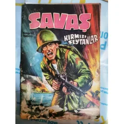 Savaş Sayı 12 Kırmızı Şeytanlar (146 lik Seri 150 Kuruş) Savaş Sayı 12 Kırmızı Şeytanlar (146 lik Seri 150 Kuruş)